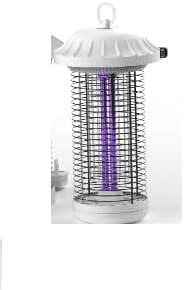 Buzbug LED Bug Zapper Indoor Outdoor, Up to 50,000 Hrs Lifespan Lamps, 6.5ft Power Cord, High-Voltage, Mosquito Zapper, Fly Trap Mosquito Trap, Fly Killer Fly Zapper -MO008C (White)