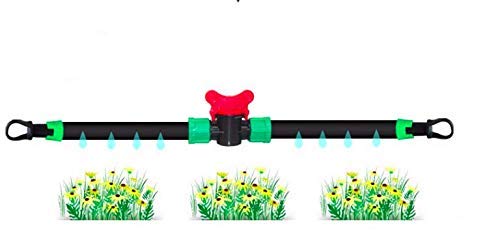 (100-Pack) Drip Irrigation Tubing 1/2" Universal Shut Off Valve - Perma Connector Barbed Locking Fitting - Fits All Brands 16-17mm Drip Tape & Tubing (100, Shut Off Valve)