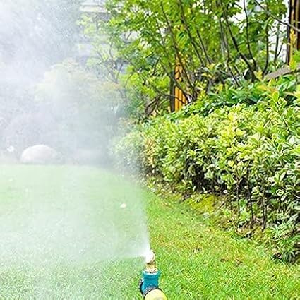 Joywayus Brass Misting Spray Nozzle 3/4" GHT Male 2-Holes Garden Sprinklers Irrigation Connector Water Sprinklers Mister Heads Fitting with Filter Mesh (Pack of 2)