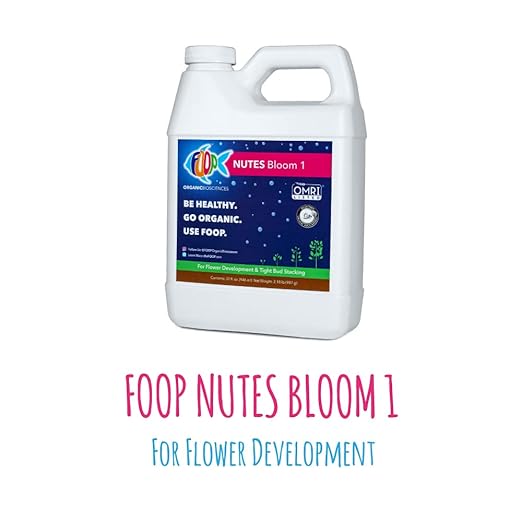 FOOP Nutes Bloom Starter Pack: Get Tight Buds, Awesome Terpenes, and an Explosion of Trichomes | Infused with Cal/Mag, and Silica | Certified Organic | Three 32oz Bottles