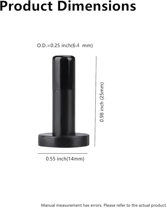 30 Pcs 1/4" Quick Connect Port Plugs, Sealing Caps for Unused Outlets on Quick Connect Drip Irrigation Fittings, Valves, Tees - Leak-Proof Blanks for 1/4 Inch Quick Connect System