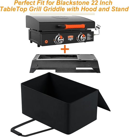 22 inch Griddle Carry Bag for Blackstone 17 Inch Griddle & 22 Inch Griddle with Hood and Stand, 22" Tabletop Grill Carry Bag for Blackstone 1891 & 1814, Water-Resistant 22" Grill Storage Case
