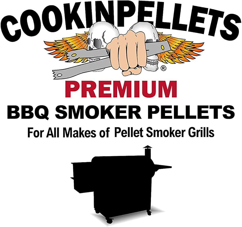 CookinPellets Premium Apple Mash and Hard Maple Natural Hardwood Light Sweet Smoke BBQ Grill Wood Pellets for Pellet Grill & Pellet Smoker, 40 Lb Bag