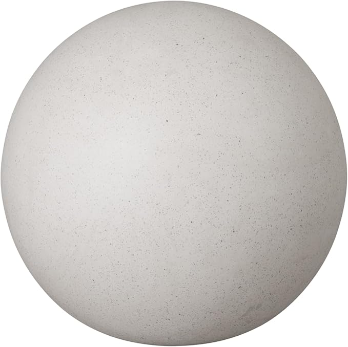 Emissary Home and Garden Spherical Gazing Ball (Matt White, 20)