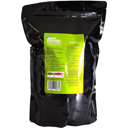 Grow Dots Extended Veg Plant Food, Single-Application, Programmed-Release Plant Nutrient Fertilizer 6lb