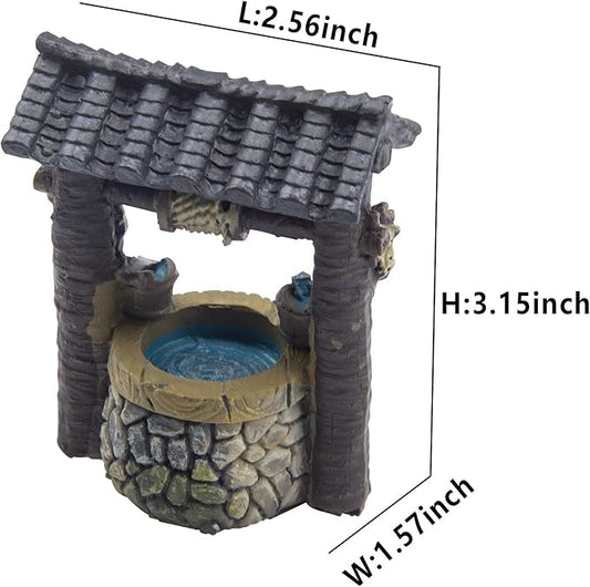 Miniature Fairy Garden Decoration Accessories Garden Sculptures Statues,Yard Decor for Outside Gnomes Outdoor Decor for Patio