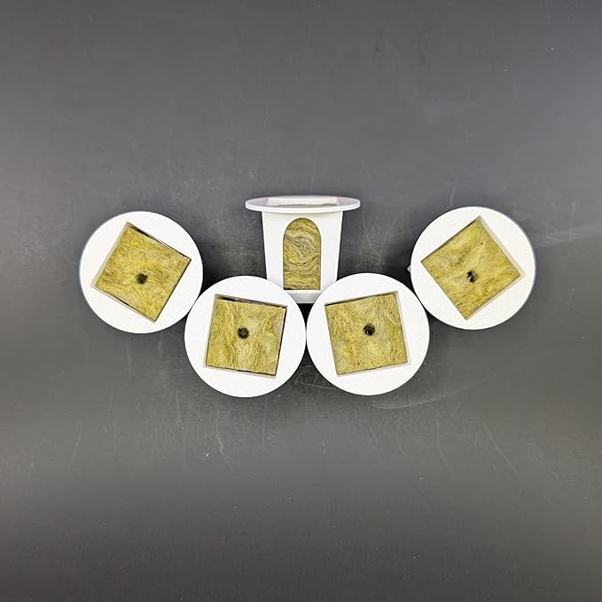 Grow Cubes for Hydroponic System/Compatible with Gardyn (20 Cubes+Rockwool)