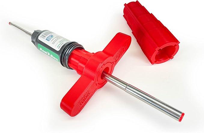 Sprinkler Head Removal Tool 4-in-1, Replace Your Sprinklers Without Digging in Under 2 Minutes, Most Brands Rainbird Toro Orbit Hunter K-Rain, Upgraded Tool Made in USA, Rust-Proof Sprinkler Shirt