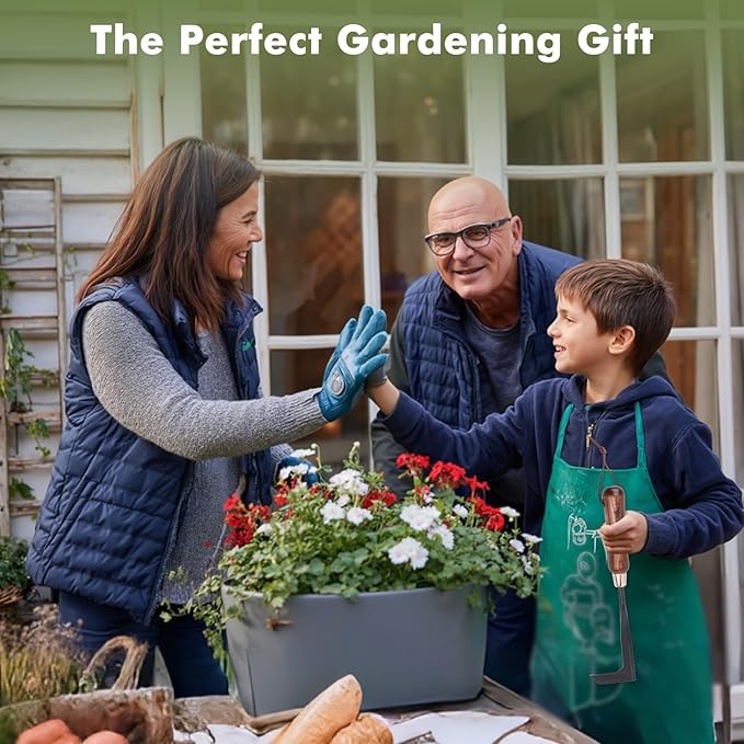 RESTMO Heavy Duty Crack Weeder Tool, Crevice Weeding Tool for Garden Lawns, Courtyards, and Patio Paving with Moss, L-Shaped Manual Weeder, Wooden Handle Gardening Tool