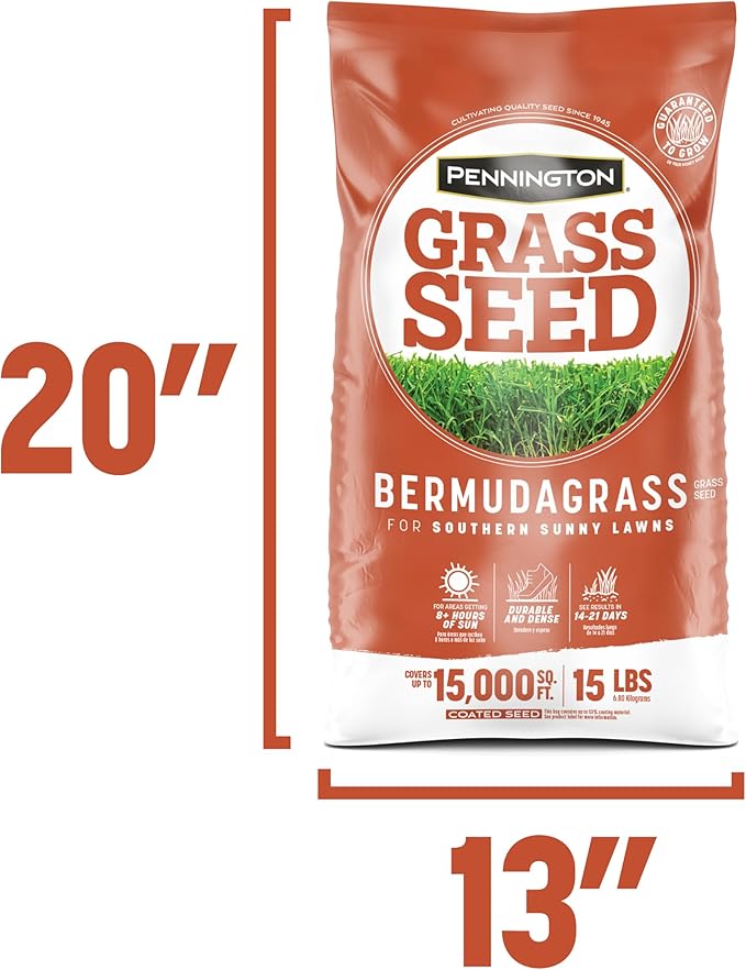 Pennington Bermudagrass Grass Seed 15 lb