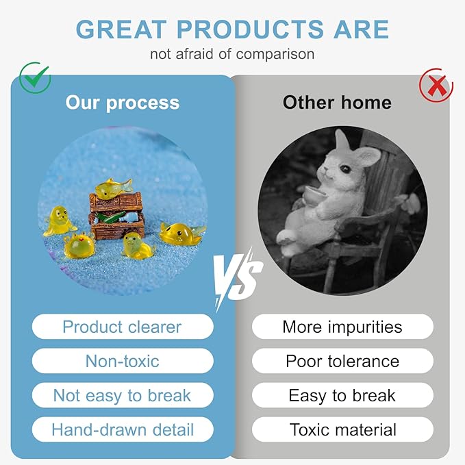 100 Pieces Luminous Mini Sea Animal Little Turtle Seal Carp Manta Ray Statue Glowing Tiny Sea Animal Garden View Aquarium DIY Hide and Seek Prank Cake Decorating Set