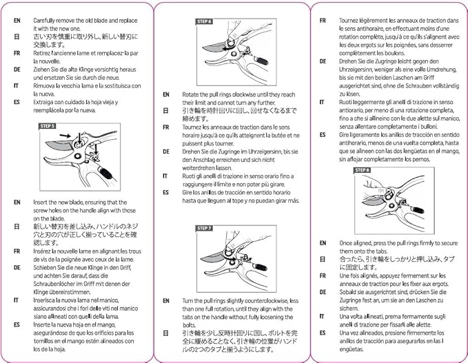 DUROX - Replacement Blade for DGR-01 Pruner. Spare blade for DUROX Gardening Shears, Garden Scissors, and Pruning Scissors. Extend the life of your DGR-01 pruners effortlessly