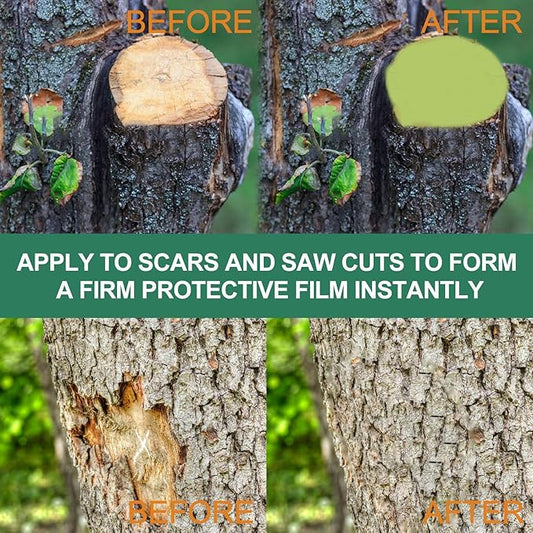 2025Tree Wound Sealer,Tree Wound Pruning Sealer,Pruning Sealer,Tree Wound Dressing With Brush,Tree Wound Sealer Healing Paste,Bonsai Cut Paste,Bonsai Tree Pruning Sealer For Tree Wound (2SET)