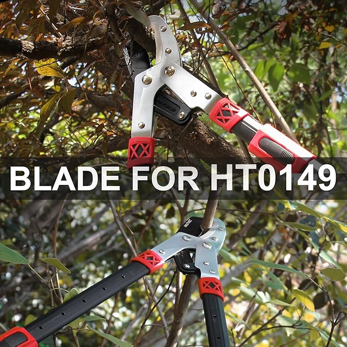 HAUTMEC Replacement Blade for Telescopic Anvil Loppers HT0149, CR-V Steel, Low-Friction Teflon Coating, HT0460