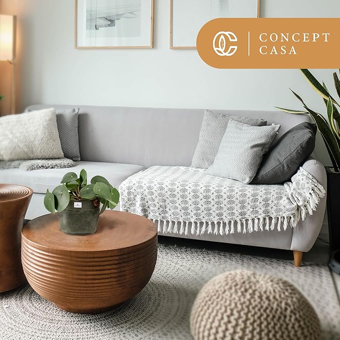 Waxed Canvas Handmade Hanging Planter for Indoor/Outdoor Plants, Hanging Basket Plant Holder Forest Green with Hook