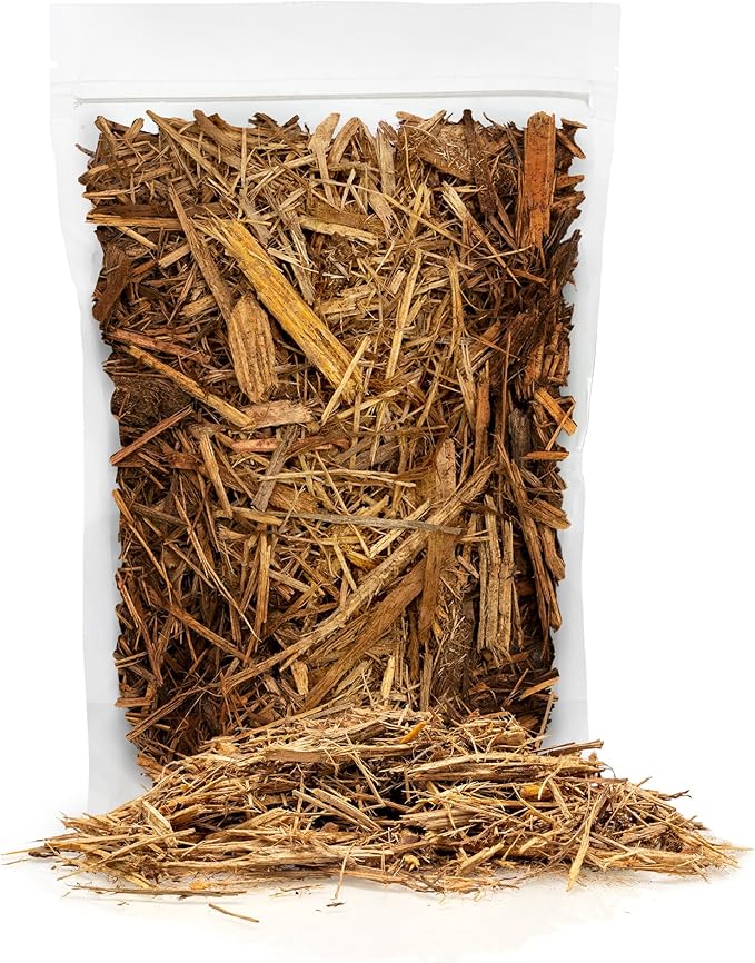 Gardenera Organic Eucalyptus Mulch - Create an Eco-Friendly Garden with Natural Weed Control - 20 QUARTS