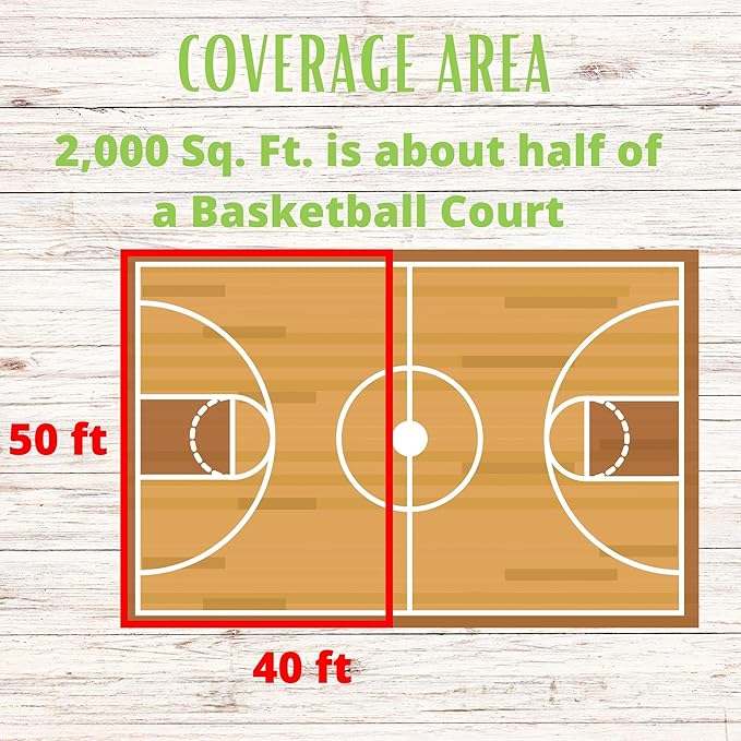 Flawn Seed Kits White Dutch Clover Seed, 8.8 Oz, Organic Coated, Natural Lawn, Ground Cover, Hunting Food Plot, Covers up to 2,000 SqFt