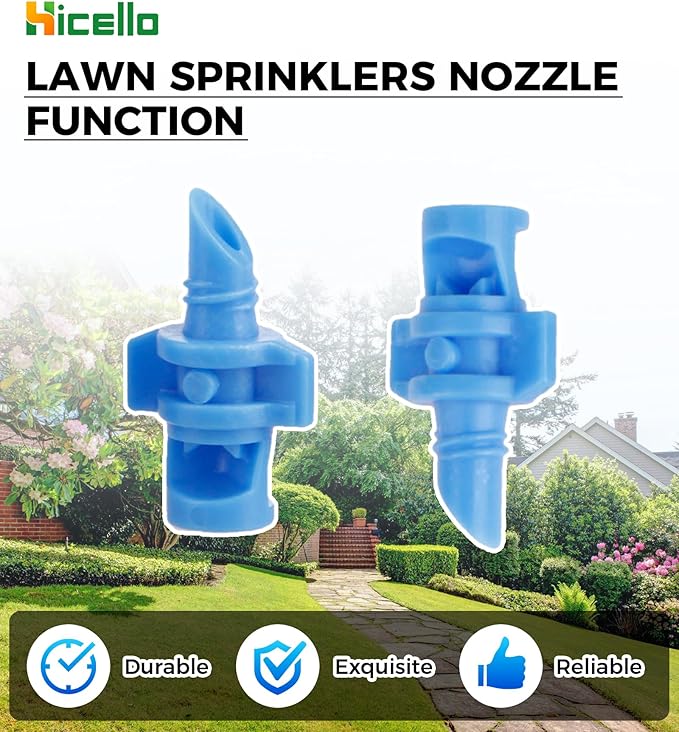 100PCS 90 Degree Misting Nozzle Irrigation, Sprinklers Sprayer for Garden Irrigation System, Micro Sprayer Refraction Automizing Drippers
