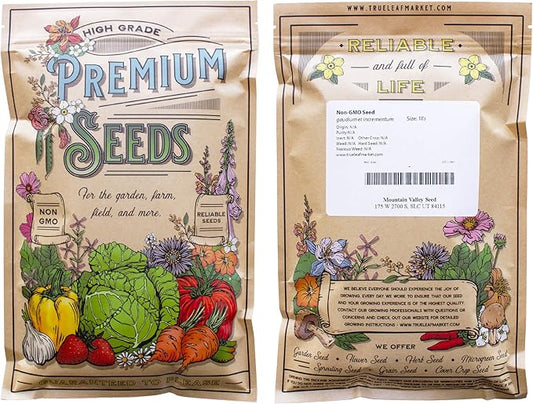 Green Mustard Microgreens Seeds - 1 Lb ~192,000 Seeds - Grow Non-GMO Micro Mustard Herb Greens - Premium Seed - High Germination Rate