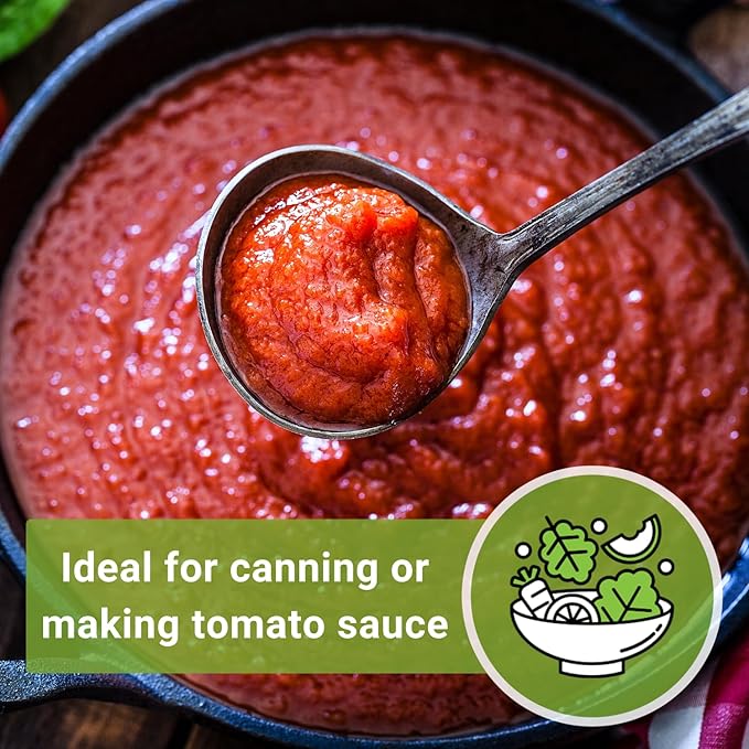 Sow Right Seeds - Homestead Tomato Seeds for Planting - Non-GMO Heirloom Packet with Instructions to Plant a Home Vegetable Garden - Semi Determinate Classic Red Variety - Medium Sized(1)