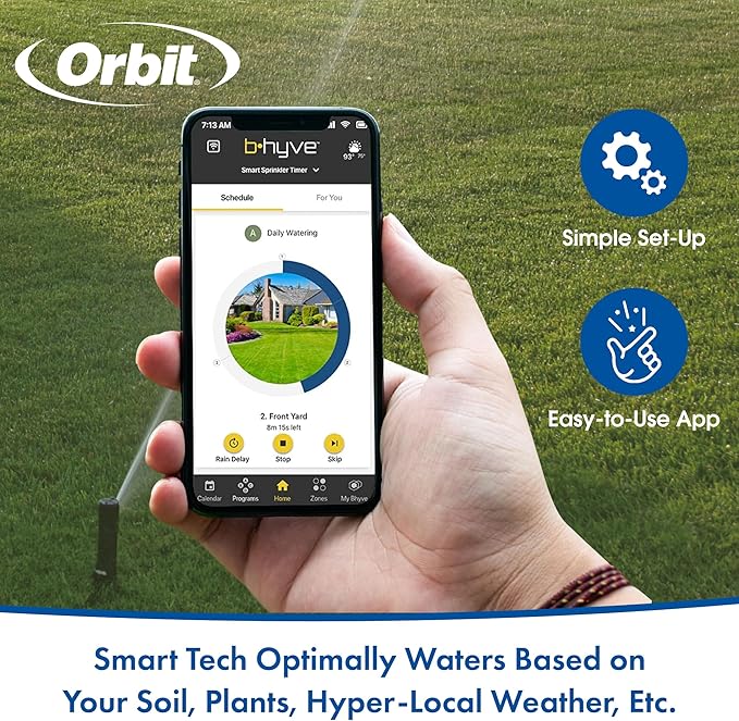 Orbit 57995 B-hyve XR 16-Zone Smart Indoor/Outdoor Sprinkler Controller