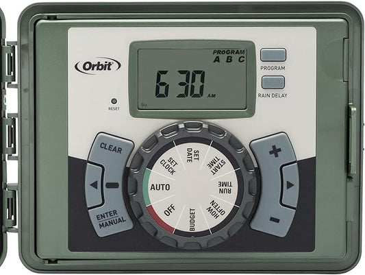 Orbit 57900 12-Station Outdoor Swing Panel Sprinkler System Timer