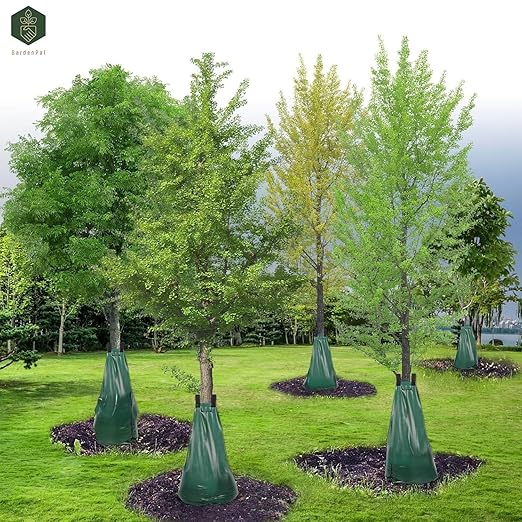 Gardenpal 3 Pack Tree Watering Bag, 20 Gallon Slow Release Watering Bag for Trees,Tree Watering Bags-Drip Irrigation Bag for Newly Planted or Established Trees