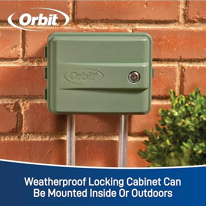 Orbit 57900 12-Station Outdoor Swing Panel Sprinkler System Timer