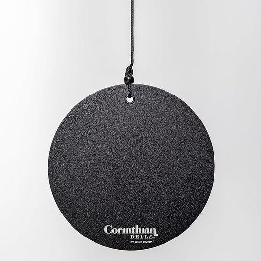 Corinthian Bells by Wind River - 74 inch Black Wind Chime for Patio, Backyard, Garden, and Outdoor Decor (Aluminum Chime) Made in The USA