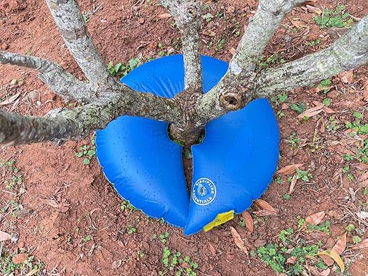 12+ Hours Slow Release Tree Watering Bag/Ring - 15 Gallon, by Discipline Essentials, Ideal for Newly Planted Trees and Shrubs (8-Pack)