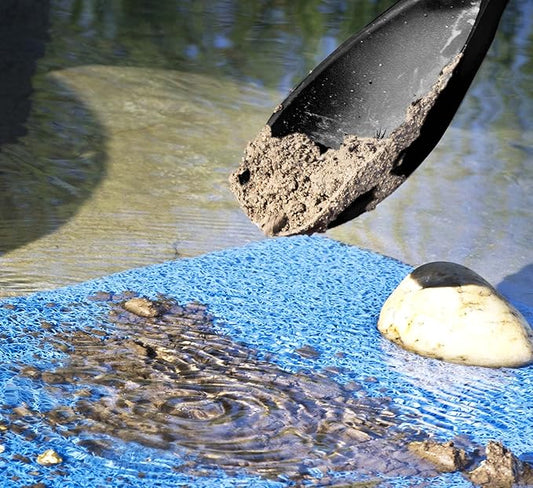 SE Black Prospector's Scoop - 12.5" Heavy-Duty Plastic Tool for Metal Detecting, Gold Panning, Treasure Hunting, and Gardening