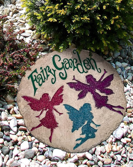 Spoontiques - Garden Décor - Beautiful Garden Stepping Stone - Decorative Stone for Garden