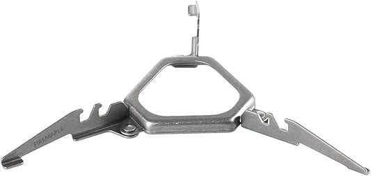 Fire-Maple ASH Gas Canister Stand - Lightweight Titanium Stabilizer for Camping Stove, Outdoor Cooking, Universal Fit, Portable & Compact