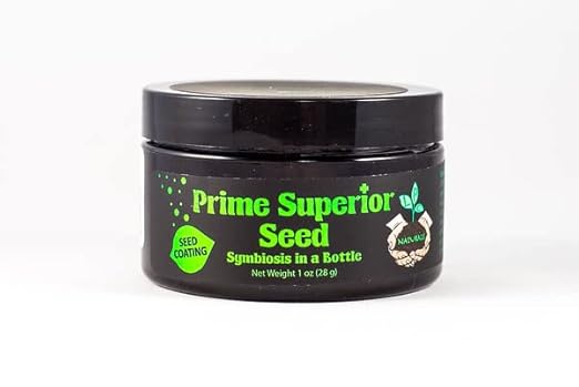 Seed (0.05 oz) – Plant inoculant & Growth Stimulant Powder. Safe for Family, Pets, & Environment. Organic Compliant for Vegetable Gardens, lawns, & House Plants. Indoor & Outdoor use.