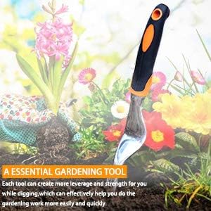 Hand Weeder Tool,Garden Weeding Tools with Ergonomic Handle,Garden Lawn Farmland Transplant Gardening Bonsai Tools