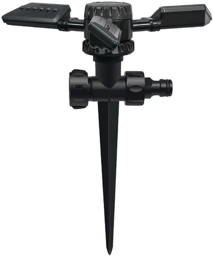 Sprinkler for Yard, Automatic Water Sprayer Irrigation for Garden, 360 Degree Rotating Lawn Sprinkler Coverage, Adjustable Angle Water Sprinklers for Yard Lawn Greenhouse Vegatable Watering