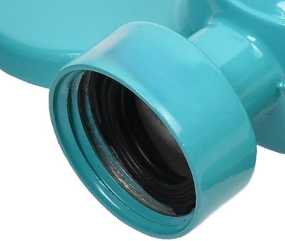 Garden Sprinkler, 2-Pack, Butterfly Turquoise Metal Spot Sprinklers for Small Lawn Areas, Kids Play