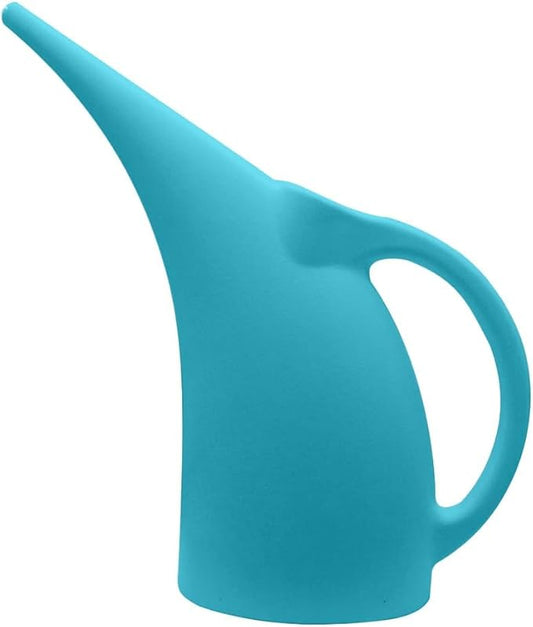 Plastic Watering Can for Plant Garden - 1/2 Gallon - Blue