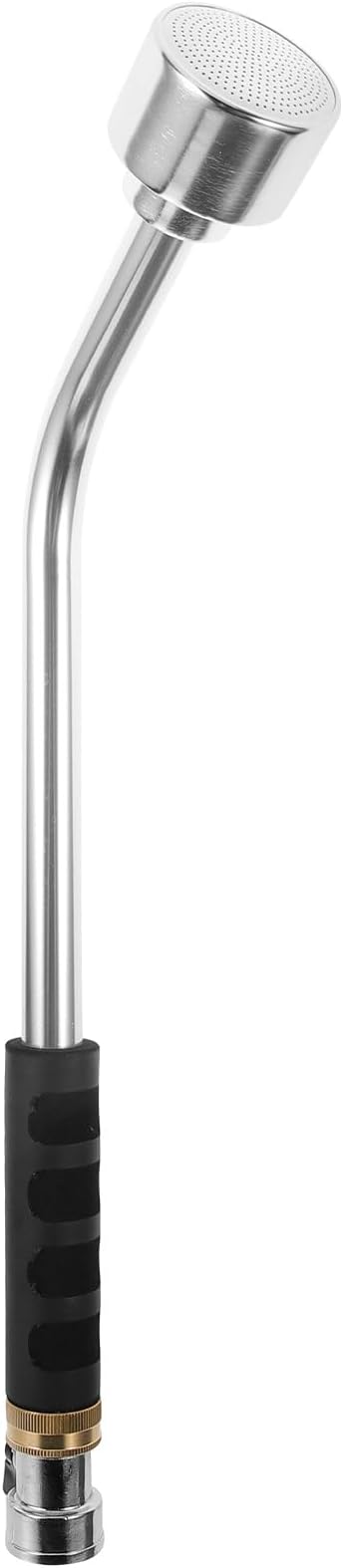 DOITOOL Watering Wand Heavy Duty, Metal Garden Hose Wand 18 Inches Long Hose Nozzle Sprayer with Flow Control for Watering Hanging Baskets and Shrubs (400 Holes)