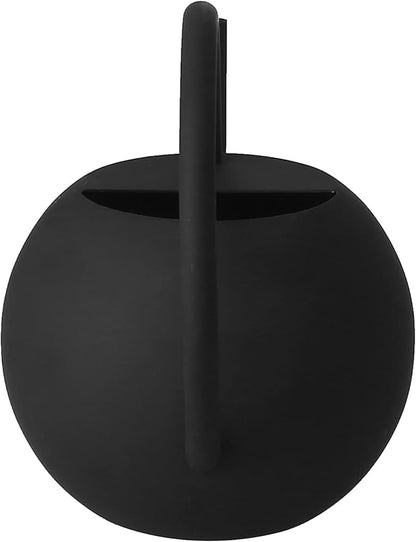 Long Spout Watering Can, 400Ml Stainless Steel Metal Watering Pot for Outdoor and Indoor Plants Decorative Black Colored Watering Can for Gardening Family Gardening