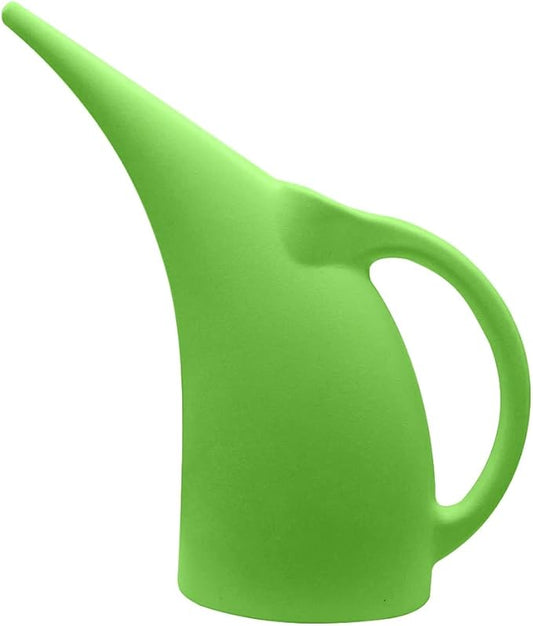 Plastic Watering Can for Plant Garden - 1/2 Gallon - Green