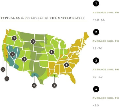Earth Science Fast Acting Sulfur Granules – 2.5lb – Soil pH Reducer, Lowers pH Instantly, Reduces Nutrient Runoff, Improves Growth & Color for Acid-Loving Plants, Long-Lasting Lawn Care Supplement