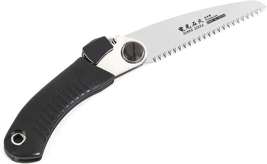 Japanese Pull Saw for Woodworking and Wood Craftsmanship, Long Handle with Precision Blade and Cutting Power, Heavy Duty Steel, Angled Positioning