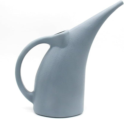 Plastic Watering Can for Plant Garden - 1/2 Gallon - Grey