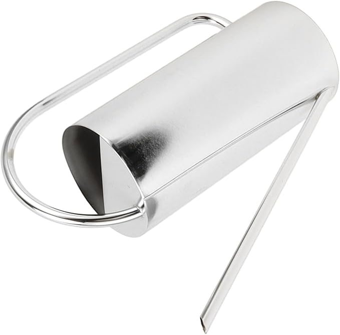 Watering Can, Wide Application Rustproof Long Spout Watering Pot Stainless Steel for Garden (Stainless Steel Color)