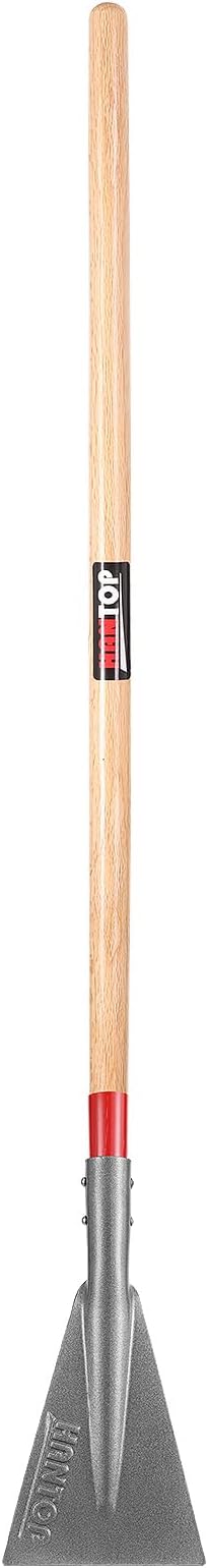 Ice Scraper Snow Ice Chopper Long Wooden Handle Ice Shovel for Driveway Sidewalk Outdoor Road,57.5 inches