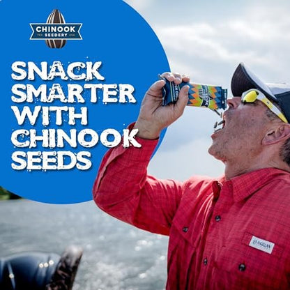 Chinook Seedery Low Sodium Sunflower Seeds Variety Pack of 36, 1.5oz – Sunflower Seeds to Eat – Keto, Flavored, Jumbo, Roasted, Baseball Snacks