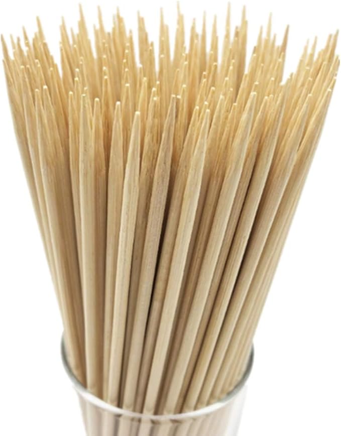 HOPELF 36" Natural Bamboo Skewers Sticks for Marshmallows，S'Mores，BBQ，Kabob，Grilling，Barbecue，Roasting，Camping.More Size Choices 6"/8"/10"/12"/14"/30"(100 PCS)