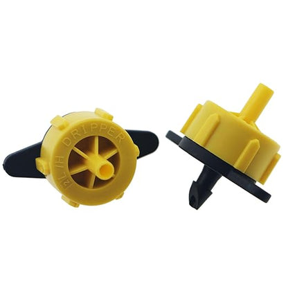 QAZXCDEW- 60 Pcs Drip Irrigation Emitters 1/2 GPH drip emitter 3 Sizes 3 Color for Precise Watering Efficient Agricultural Irrigation Systems(1/2Gph 1Gph 2Gph Drip Irrigation Emitters Each 20