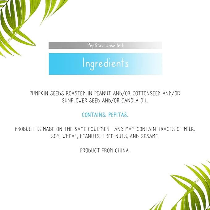 Pumpkin Seeds Pepitas Roasted Unsalted - 32 oz - 2 Pound | Healthy Snack | Vegan, Keto Diet Friendly | Hand-Picked | Kosher Certified | Pumpkin Seed | Jaybee's Nuts